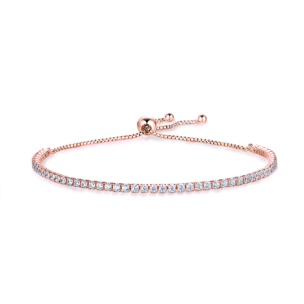 BRACCIALE TENNIS ARGENTO