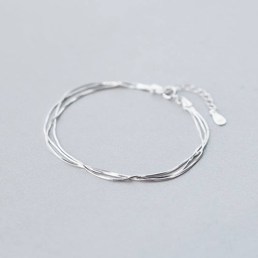 BRACCIALE MALE' ARGENTO