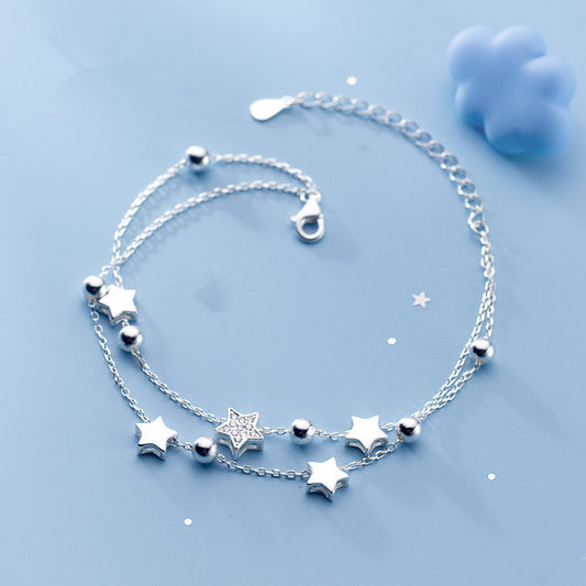 BRACCIALE STARS ARGENTO